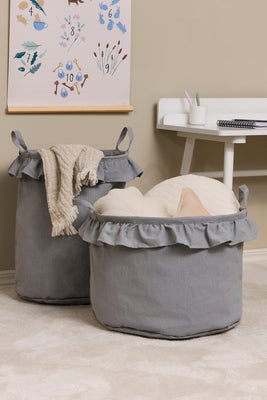 Alice & Fox DEMI Oppbevaringskurver 2-Pack, Grå