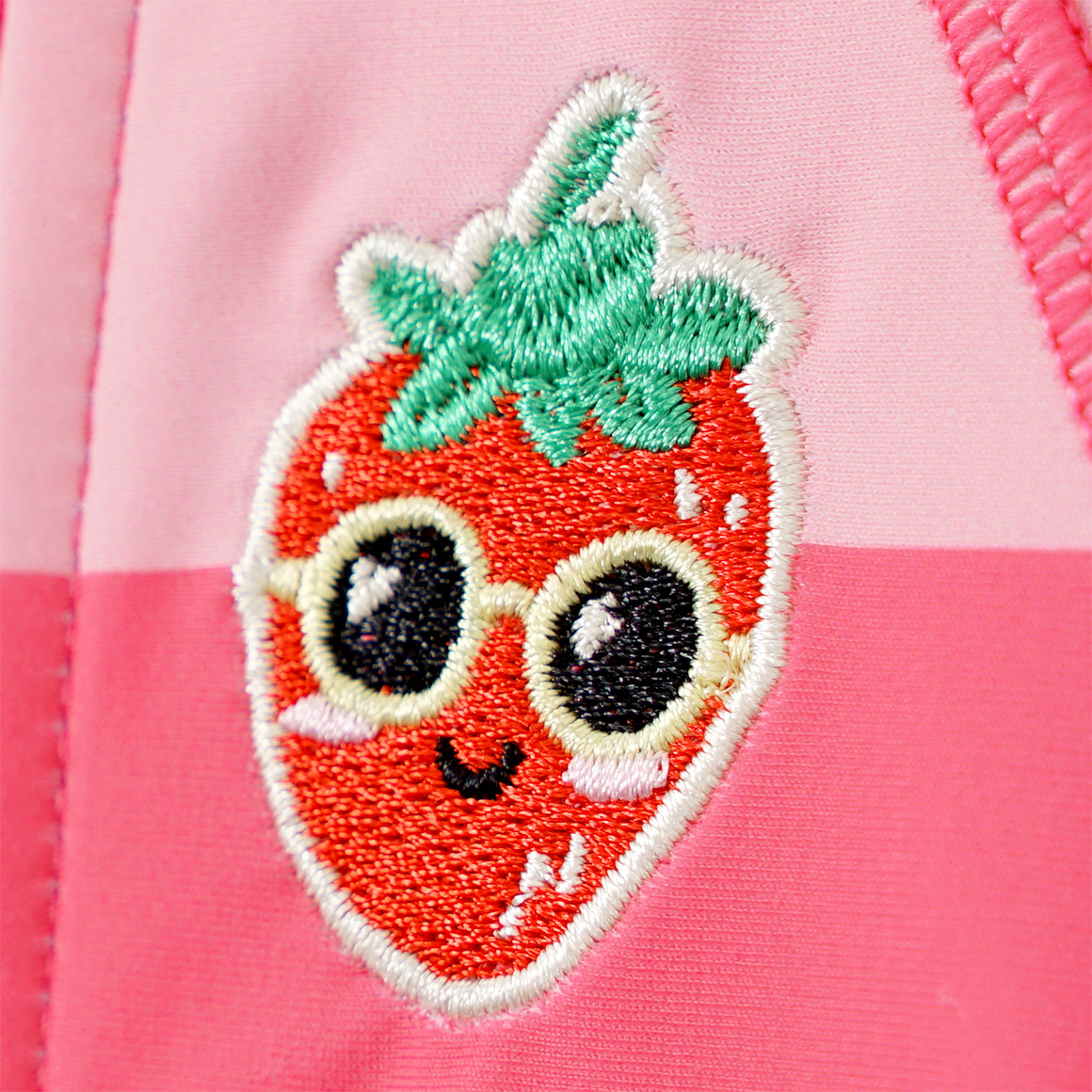 Famy Baby UV-Badeoverall und Badekappe im Set rosa
