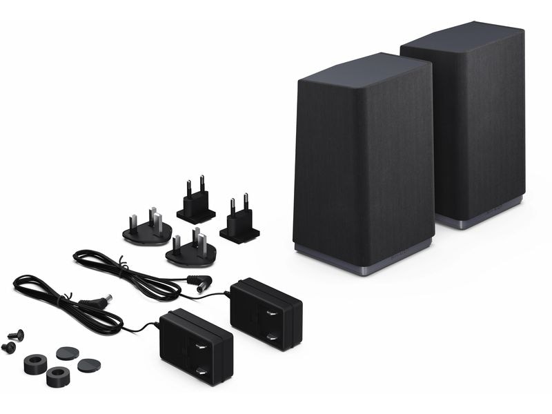 Sharp Home Cinema Speaker Set CPAWS2001 Schwarz Rückwärtige Surround-Lautsprecher