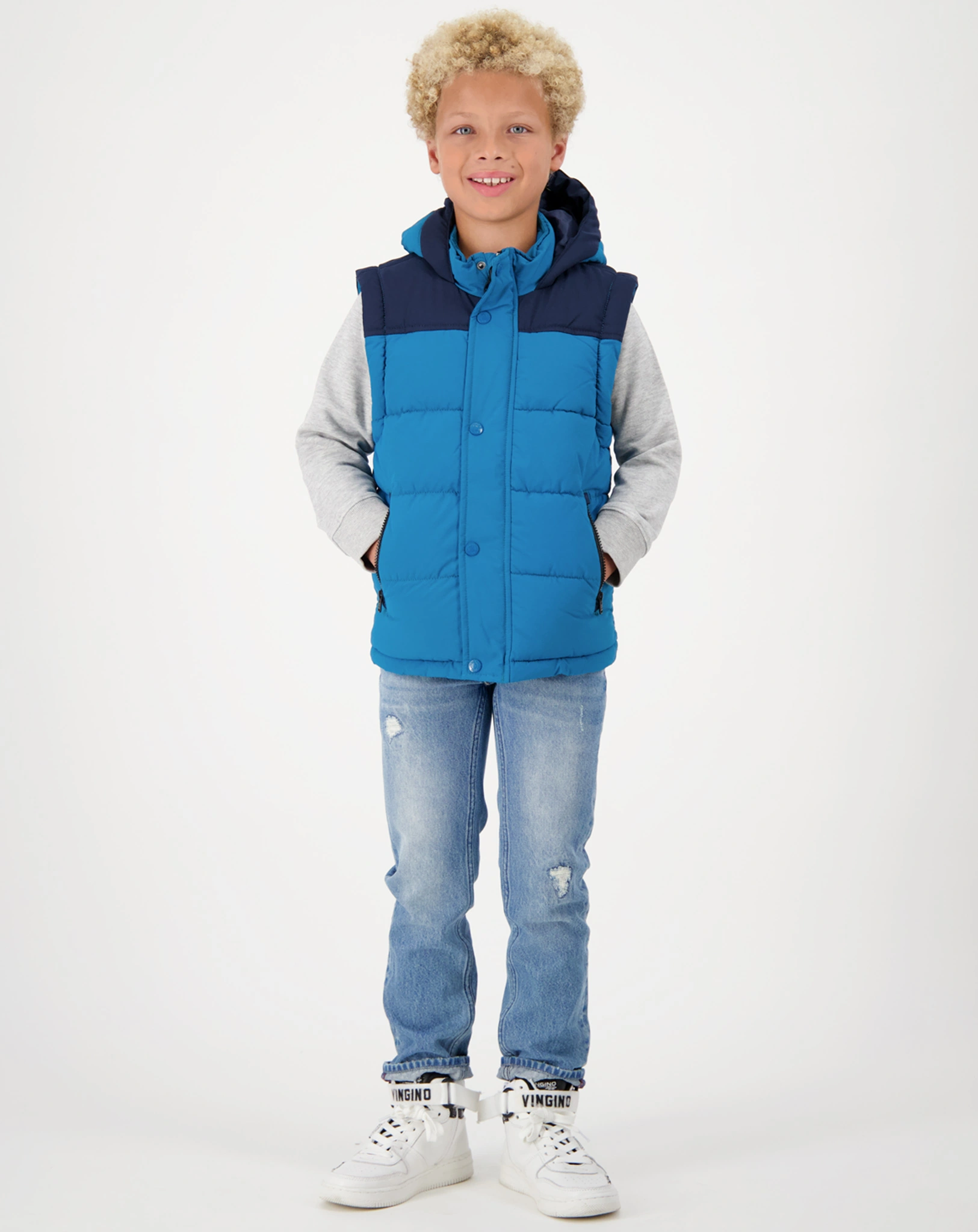 Steppjacke TANIRO in vik blue