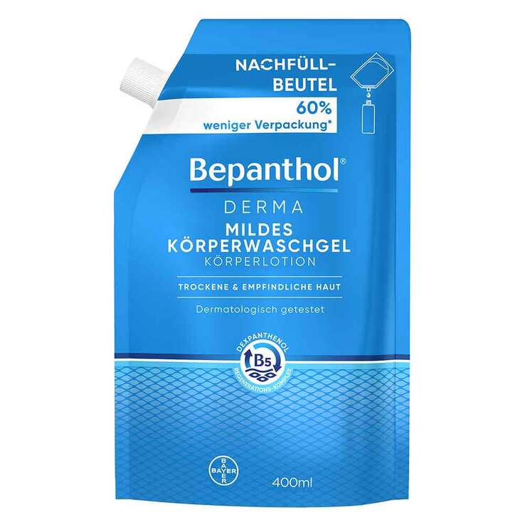 Bepanthol Derma mildes Körperwaschgel, 1X400 ml