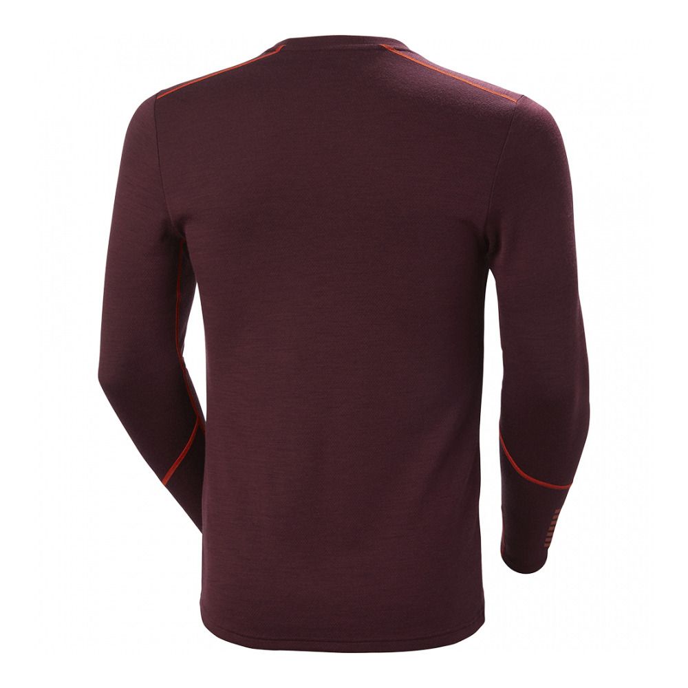 Helly Hansen LIFA MERINO MIDWEIGHT CREW - Sous-couche Homme hickory