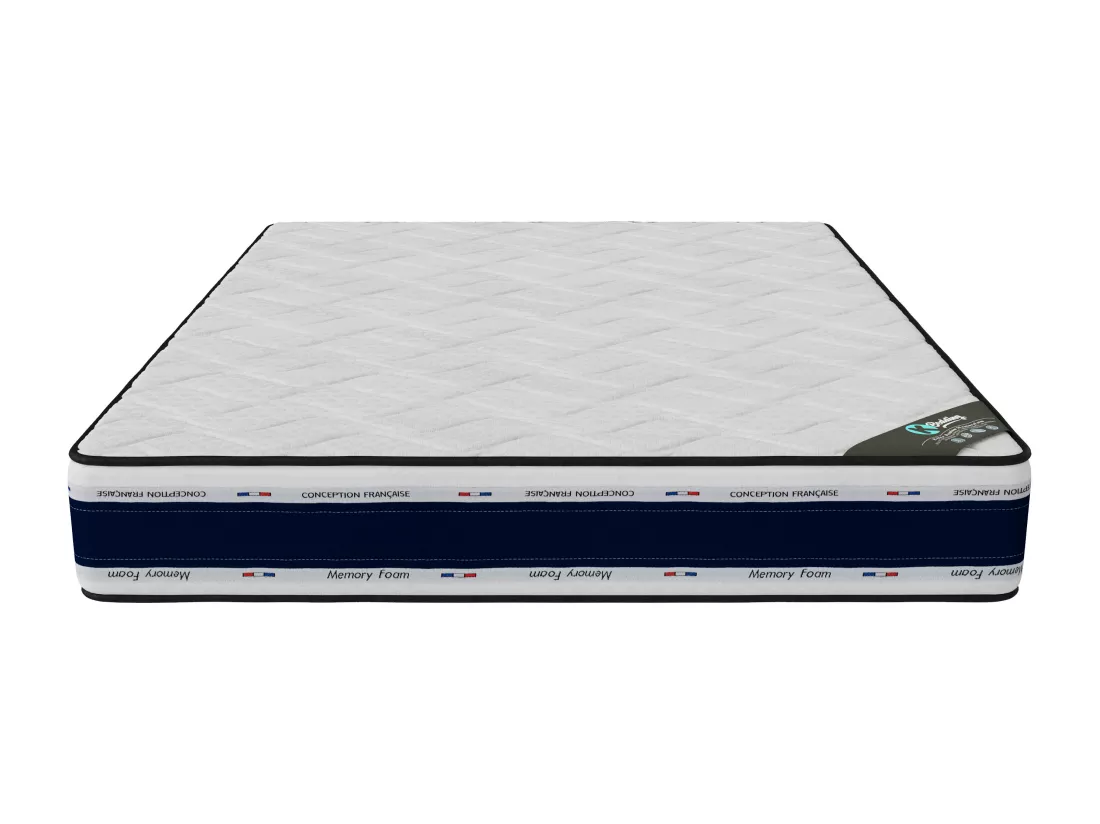 Matelas Memory Blue 140x190 hauteur 22cm