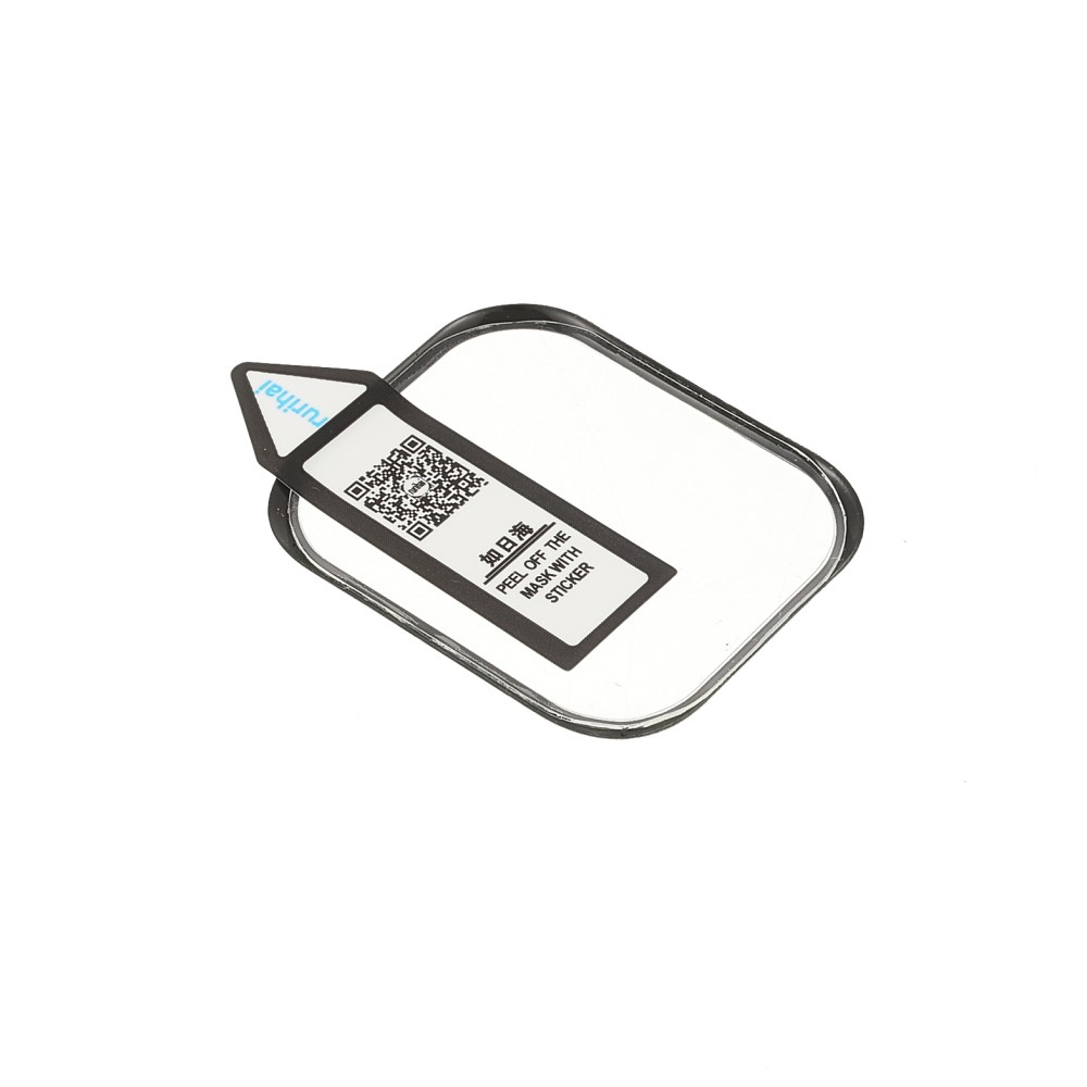Apple Watch (41 mm) Vollbild Panzer Glas Display Schutz mit abgerundeten Kanten - Schwarz