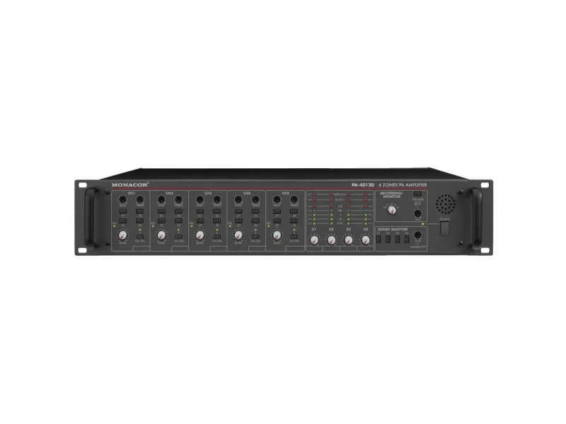 PA-40120 4-zone mono mixing amplifier