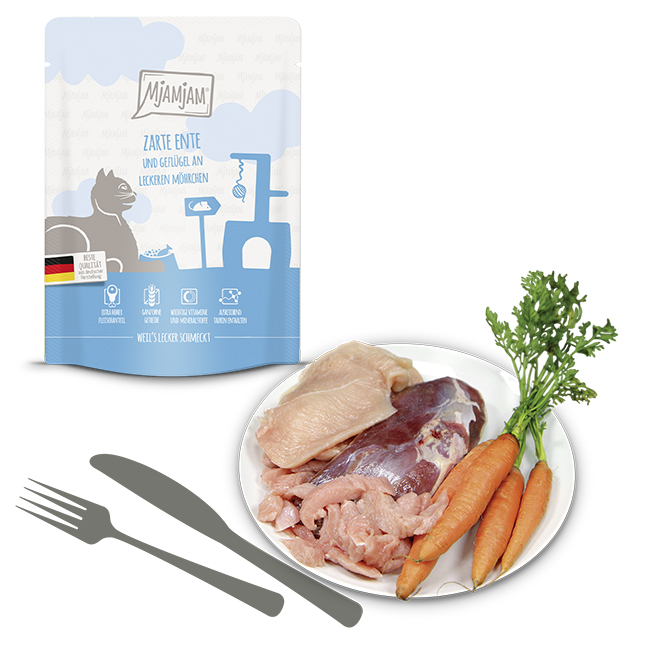 leckere Mahlzeiten Mixpaket II für deine Katze 6 x 300g