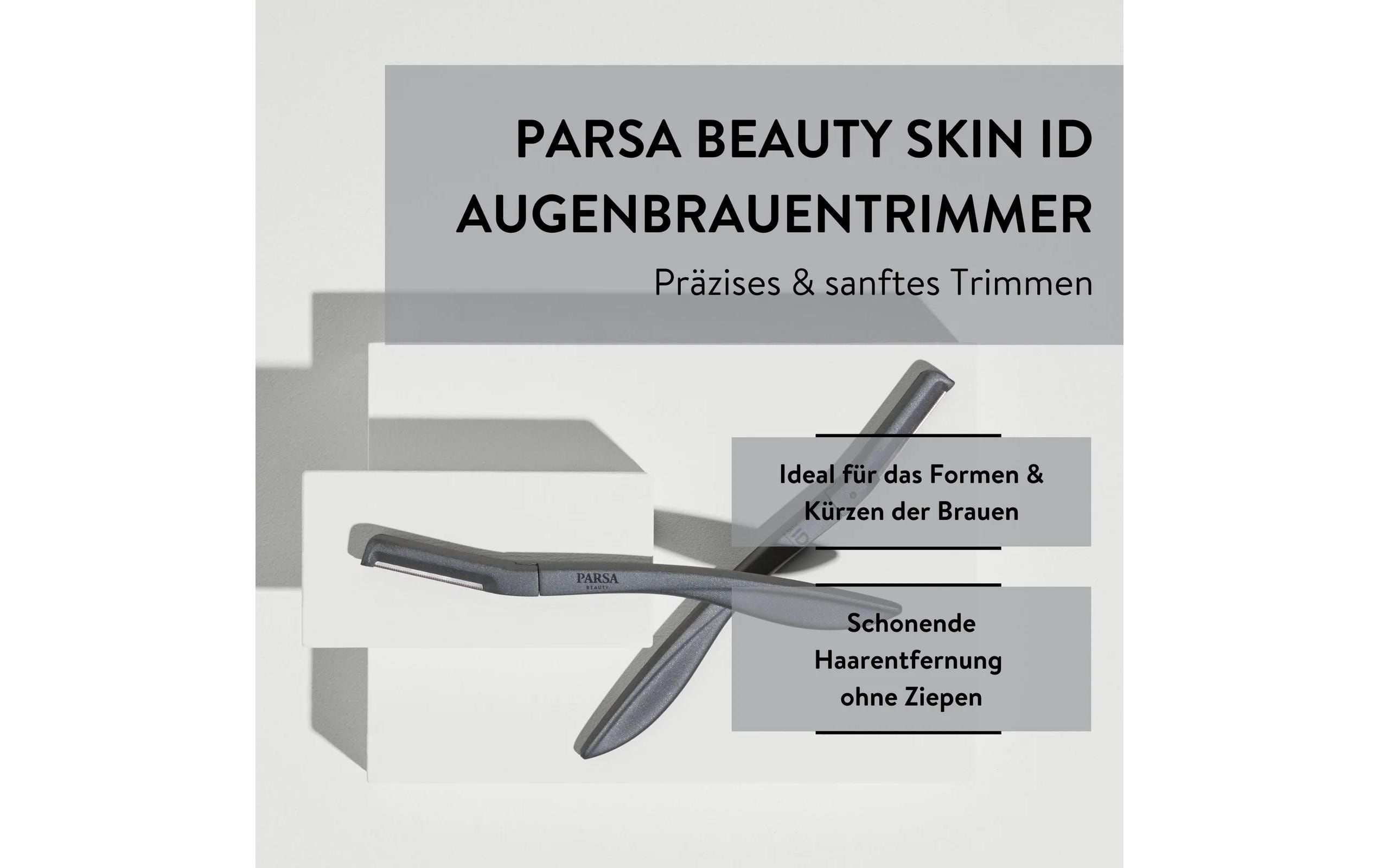 Augenbrauenrasierer Skin IDZum Formen, Kürzen und Definieren der Augenbrauen