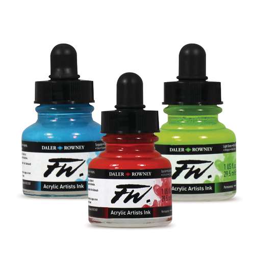 DALER-ROWNEY FW Acrylic Ink Pigmentbasierte Acryltinte