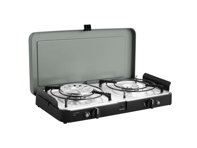 CADAC DOMETIC Kocher 2 Cook 3 Pro Deluxe 50 mbar Leichter Kocher mit 2 Brennern