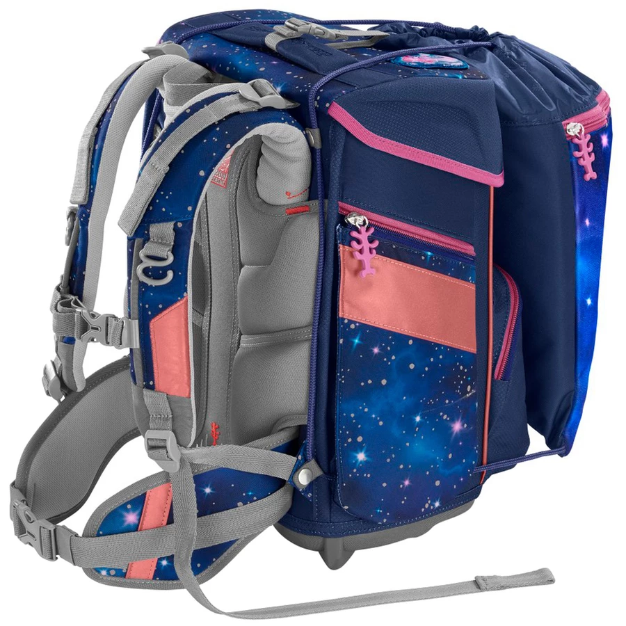Step by Space Reflect Schulranzen Set 5 tlg. Star Seahorse Zoe