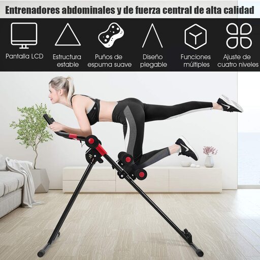 Banco de Treinamento Abdominal Inclinado Costway