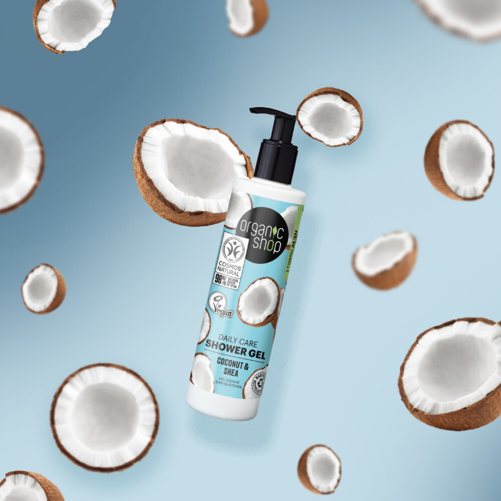 Organic Shop Daily Care Coconut and Shea Shower Gel280 ml