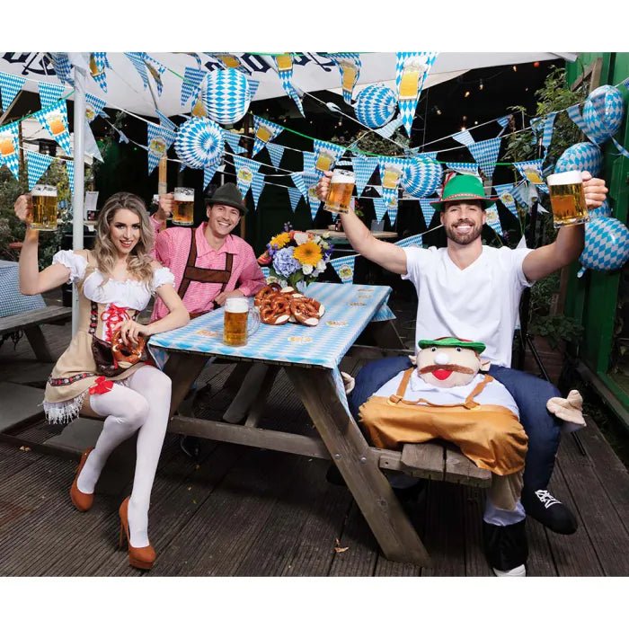 Dirndl Jurk Oktoberfest Bruin