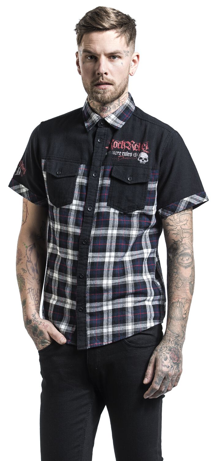 Hard Decisions | Rock Rebel by EMP Chemise manches courtes
