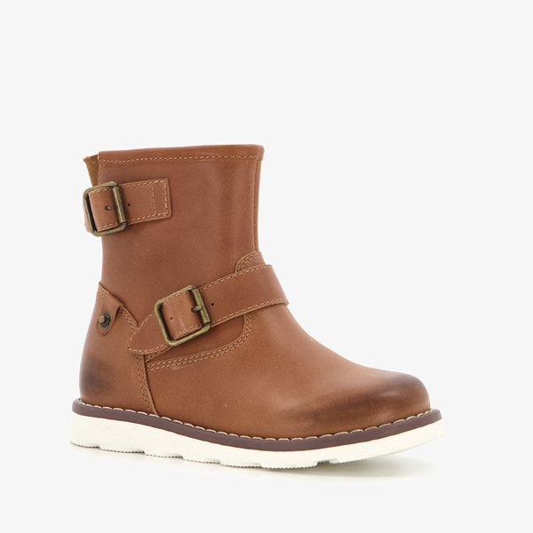 TwoDay leren jongens boots cognac
