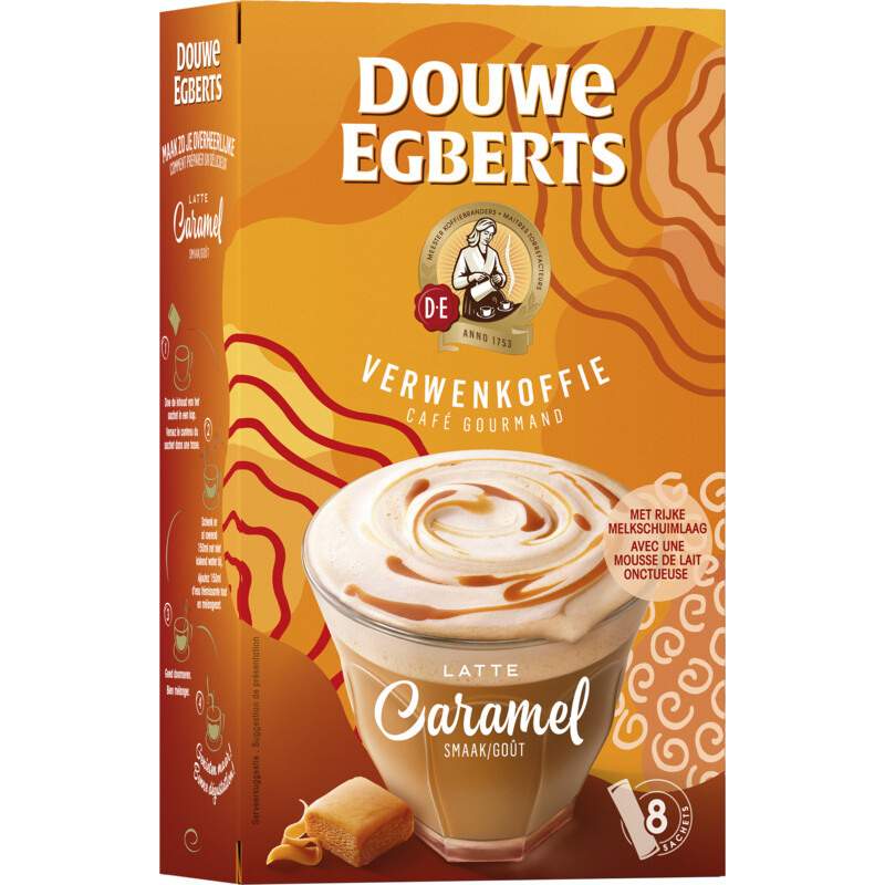 Douwe Egberts Verwenkoffie caramel