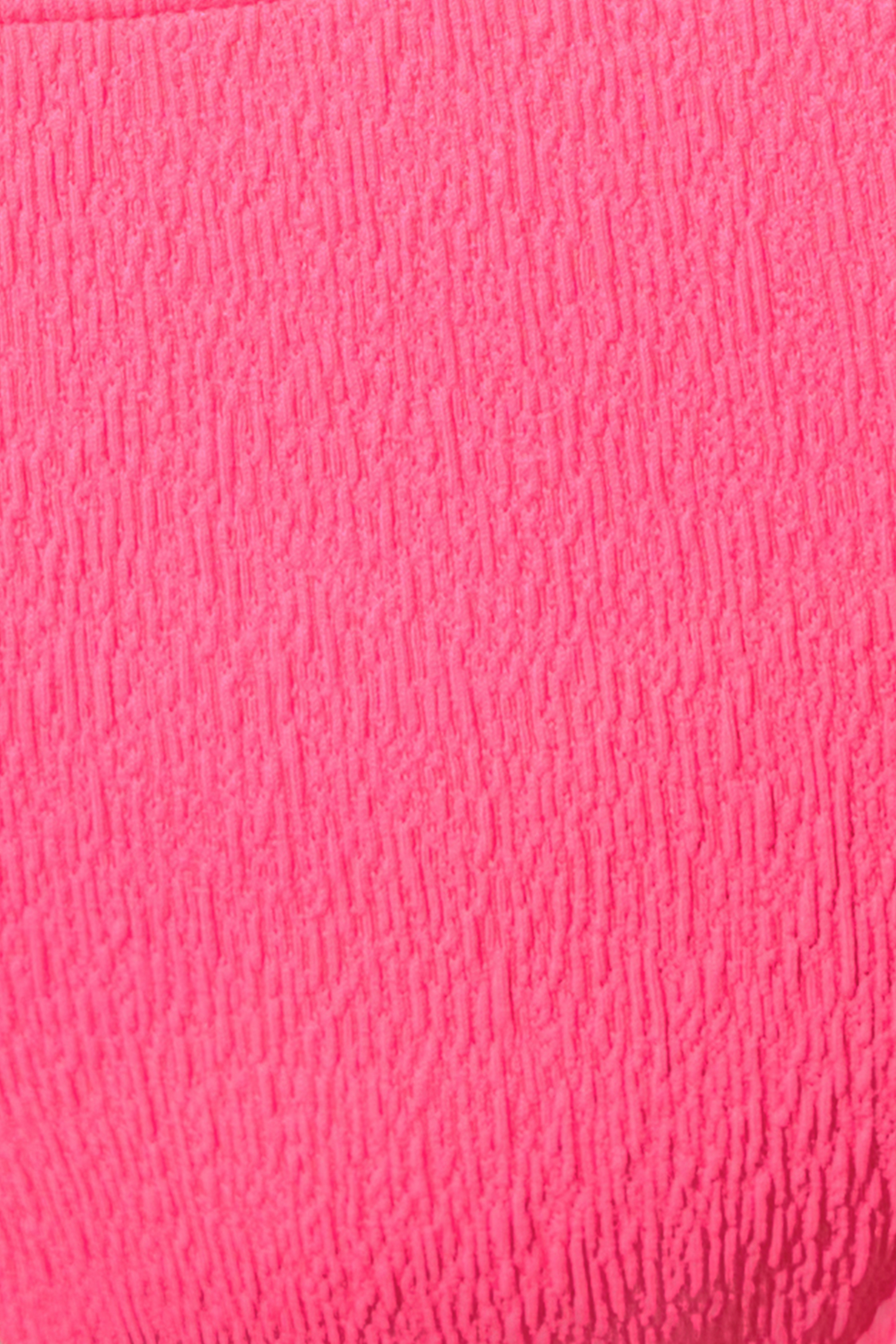 Bikini à dos croisé et bas standard rose