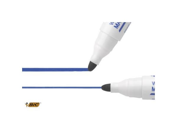 Whiteboardpenn Bic Velleda 1701 Sort (12 stk)