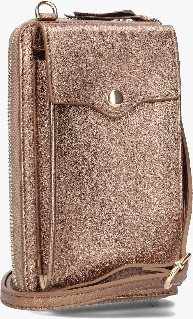 NOTRE-V bronzen notre-v schoudertas jackie metallic