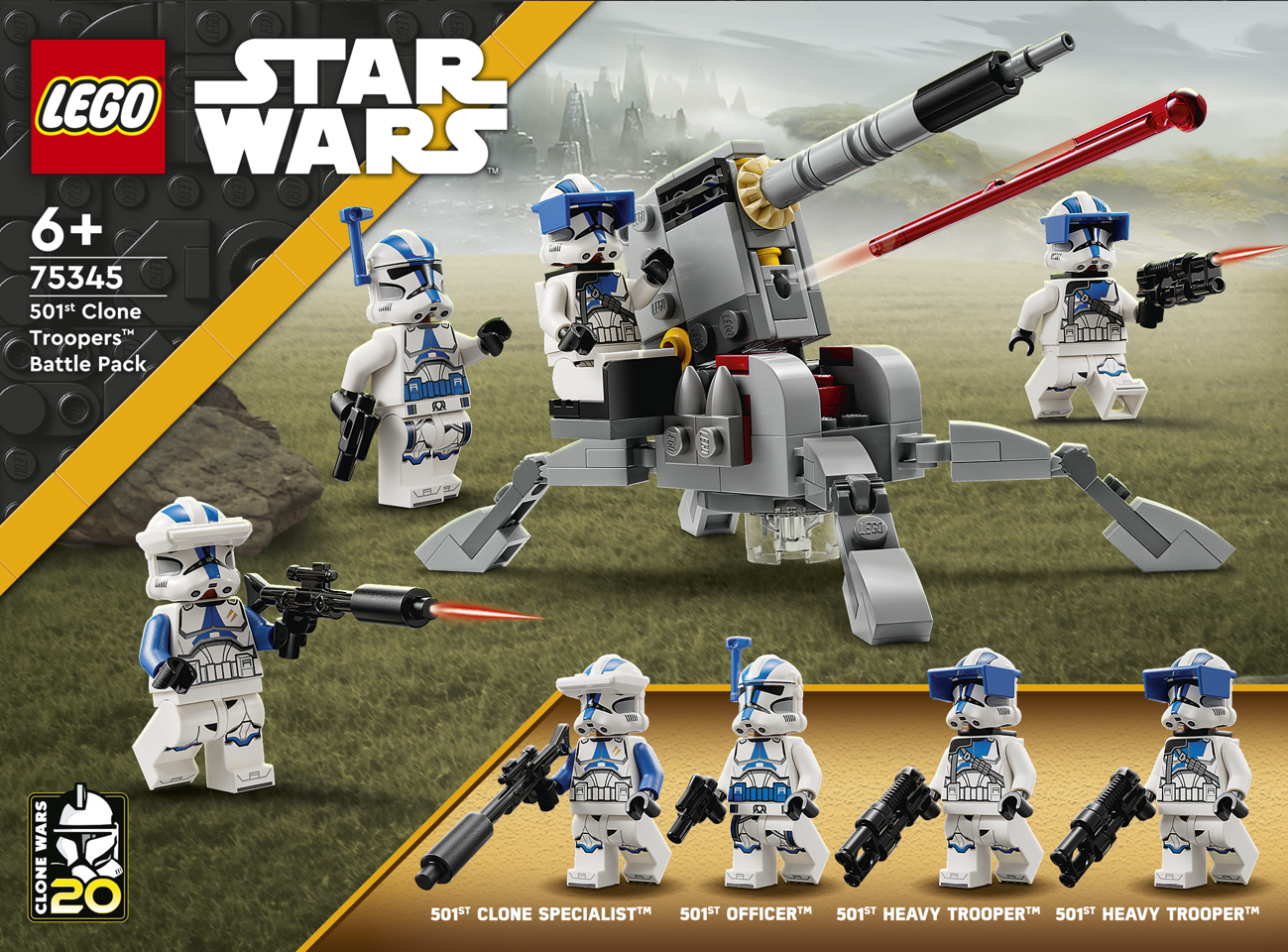 LEGO Star Wars - Battle Pack med klonsoldater fra 501. legion (75345)