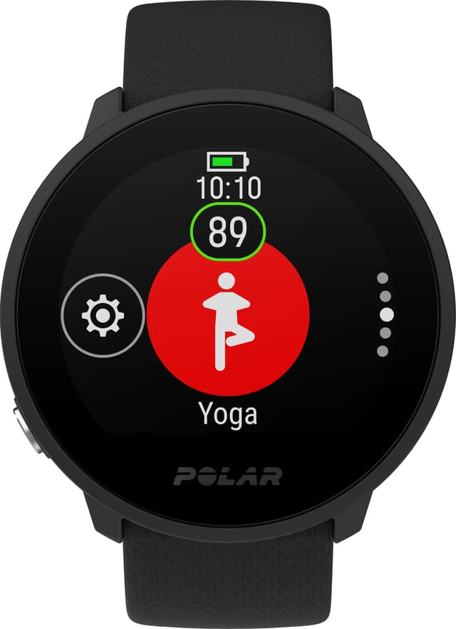 Polar Unite sportsur S/L (sort)