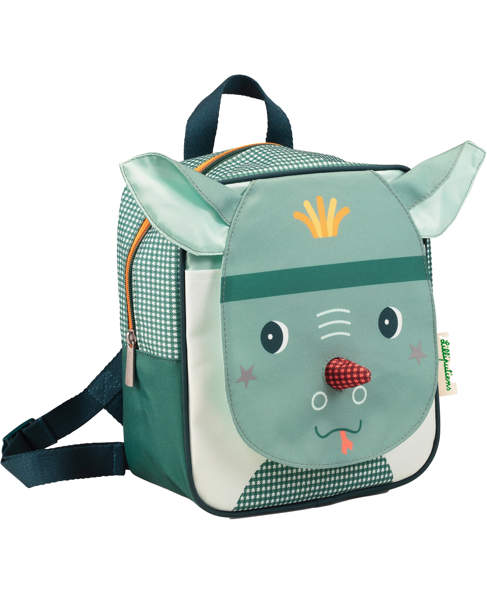 Kinder Rucksack JOE (26x23x12) in grün