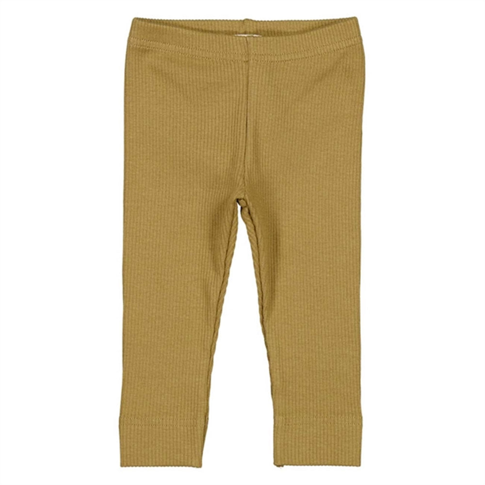 Modal Dark Mustard Leggings - MarMar → Luksusbaby.dk