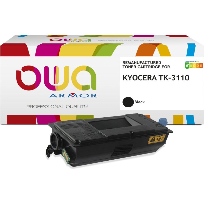 Toner remanufacturé OWA - haute capacité - Noir - pour KYOCERA TK-3110