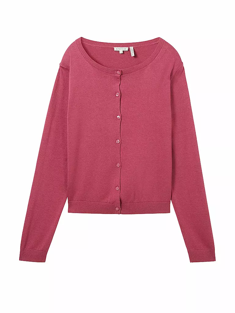 TOM TAILOR Strickjacke pink
