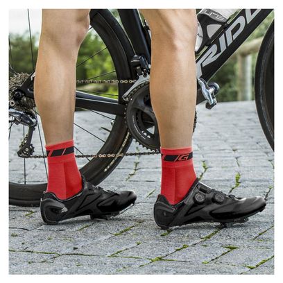 Chaussettes GripGrab Classic Regular Cut Rouge