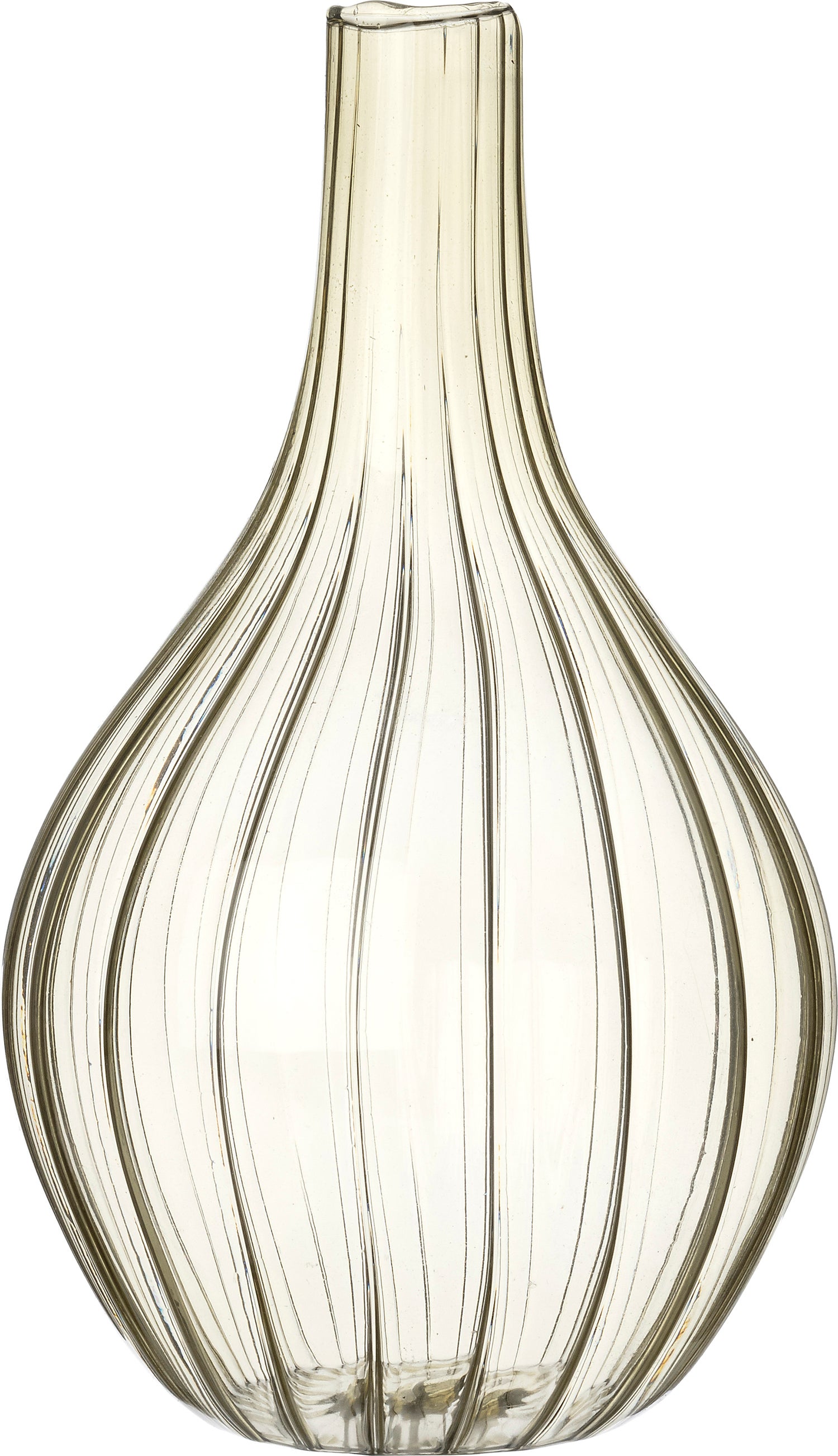 Intratuin vaas Ebbo geel D 9 H 13,5 cm
