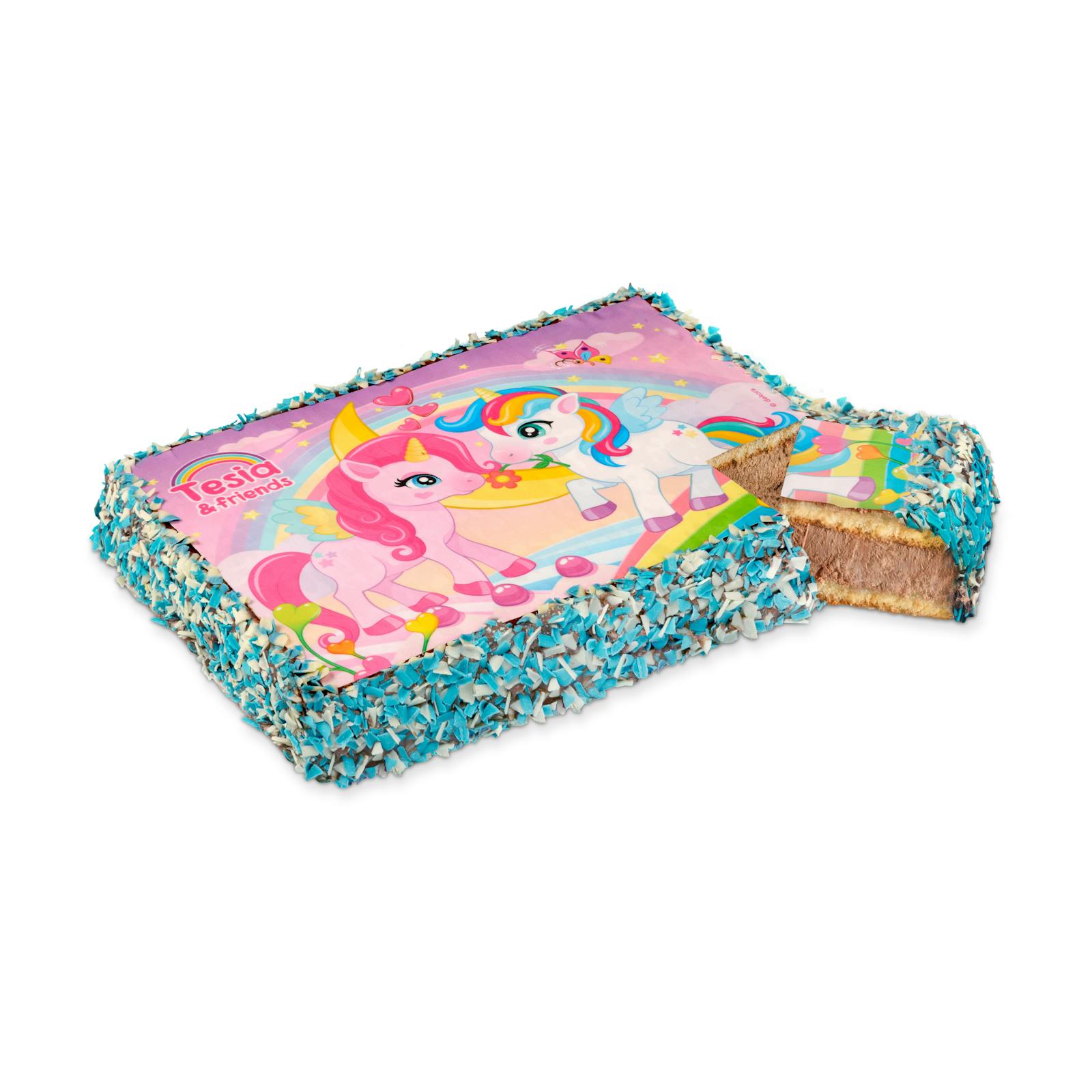 Gâteau glacé pour enfants Tesia et ses amis Hacendado