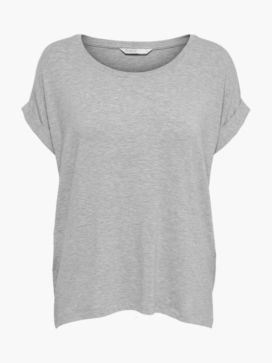 ONLY T-Shirt Grau