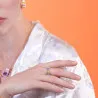 Bague couronne de fleurs Poème en Fleurs Les Néréides