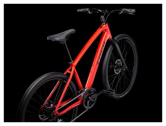 Vélo Fitness Trek Dual Sport 1 Shimano Tourney / Altus 8V 650mm Rouge Lave
