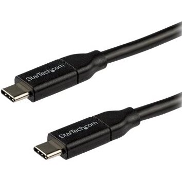 StarTech.com Câble de Charge Rapide USB-C de 3m, Charge et Synchronisation, 100W (5A) PD, USB 2.0, Certifié USB-IF - Cordon de Charge USB C