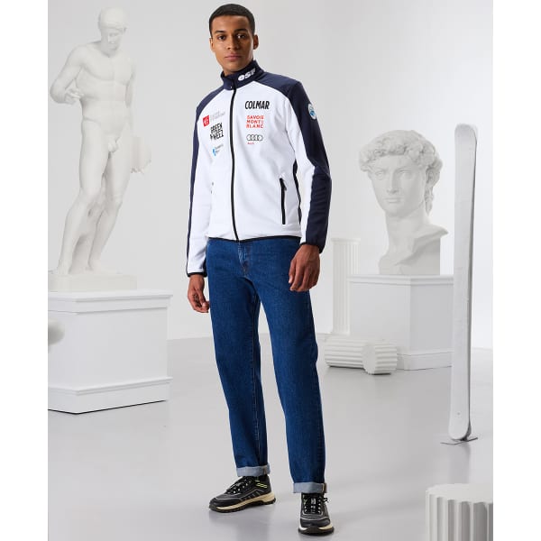 Veste polaire COLMAR M SWEATSHIRT REPLICA WHITE/BLUE