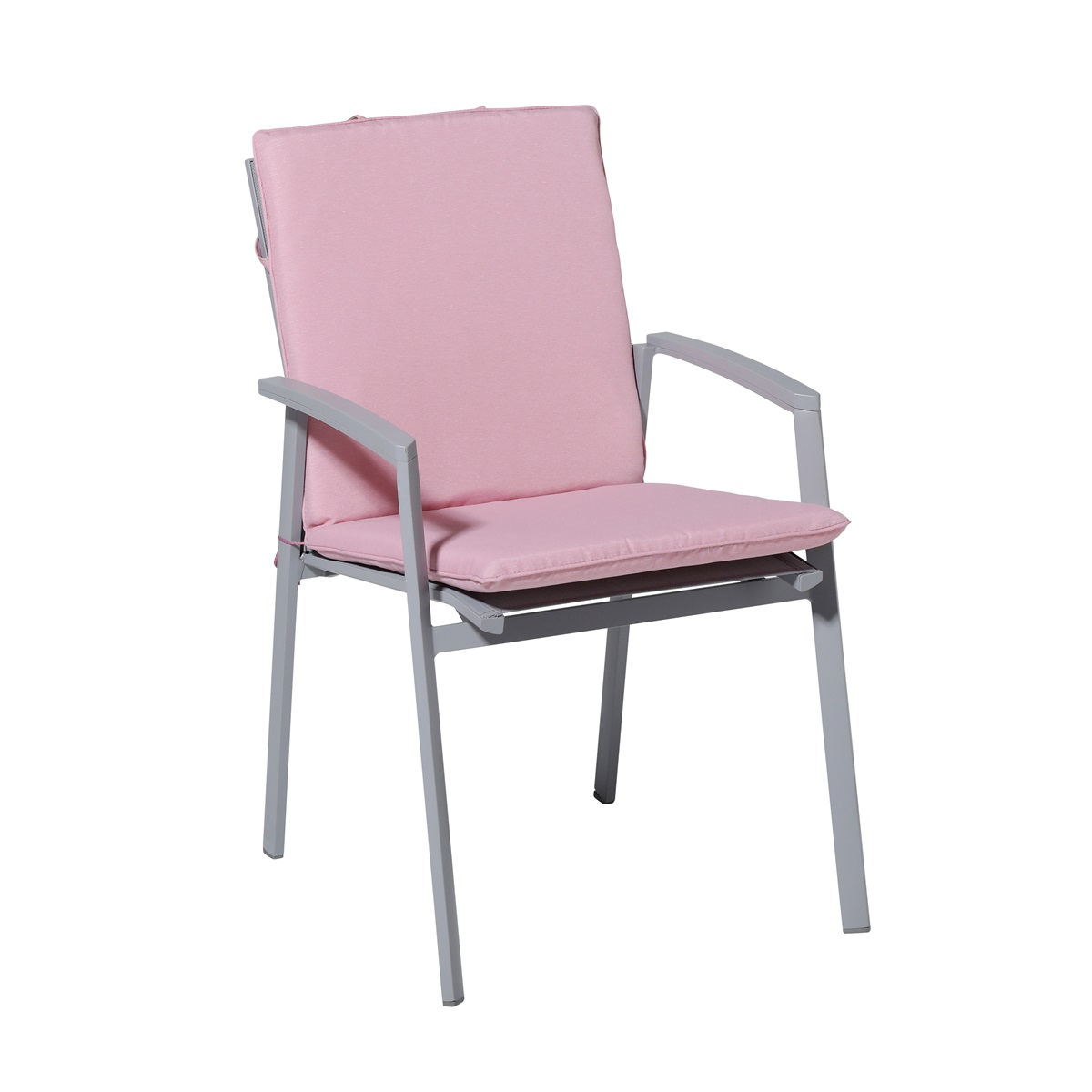 Madison Panama soft pink Stapelstoelkussen - Set van 4