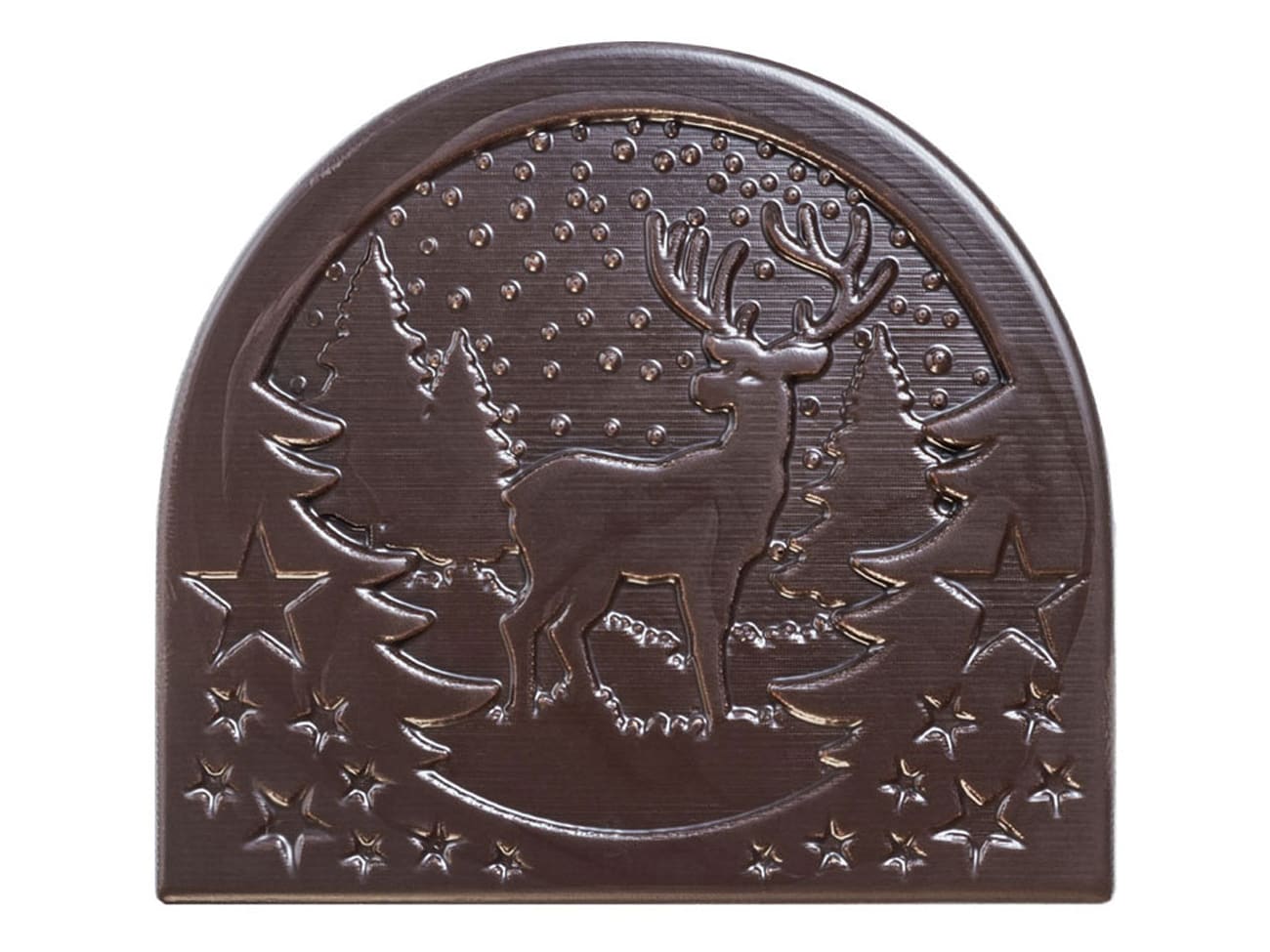 Moule pour embout de bûche - forme cerf