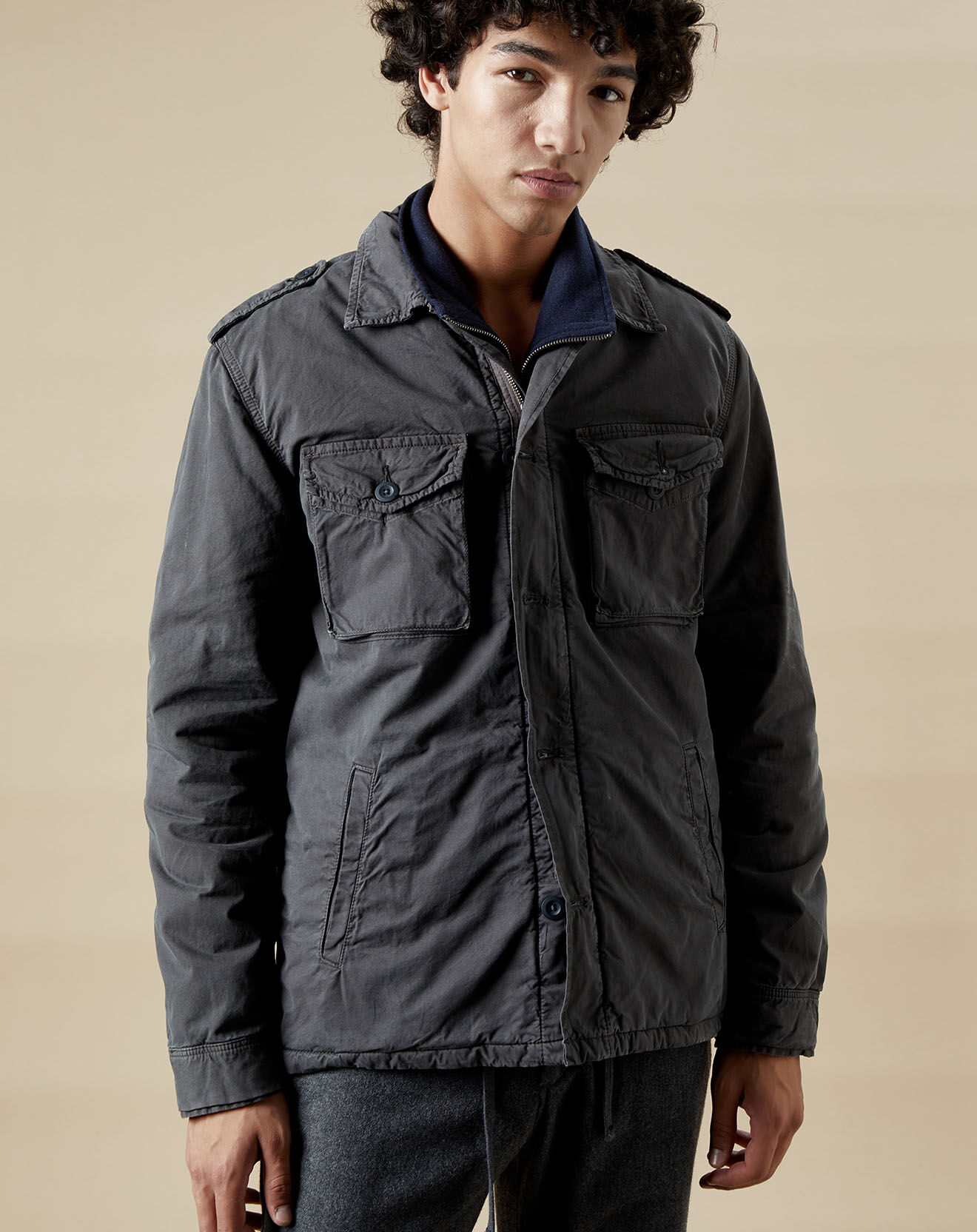 Hartford Blouson Jonah charcoal