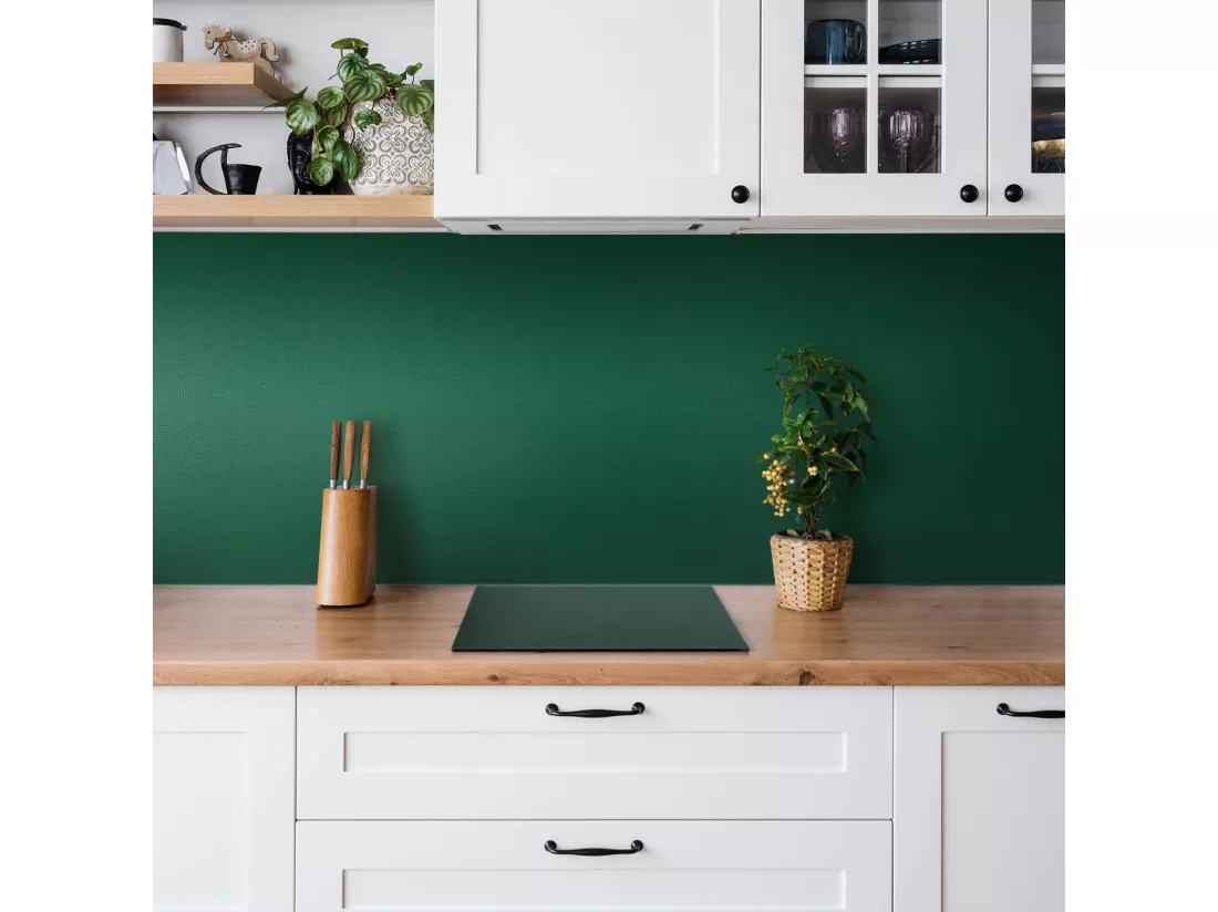 Carrelage autocollant - vinyle - Coloris vert 9x30x30