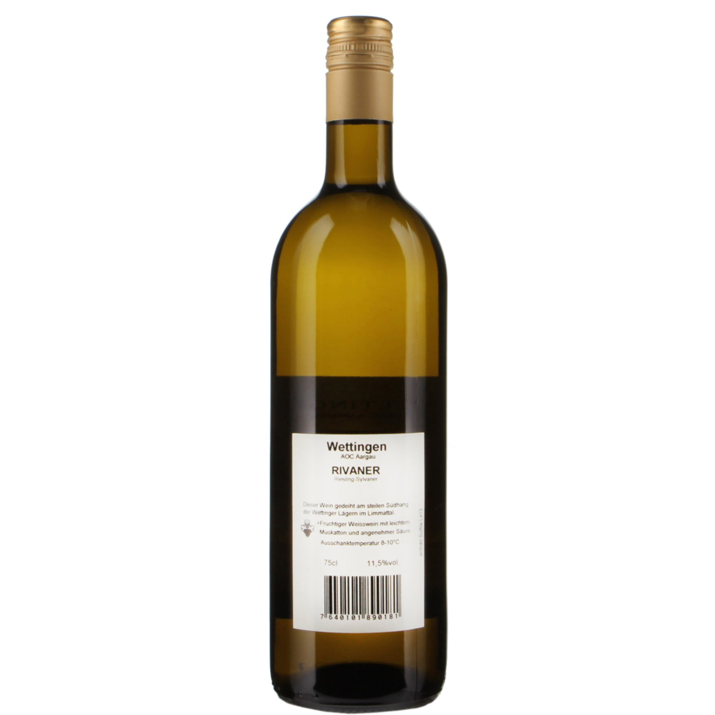 Wettinger Aargau AOC Rivaner -75cl