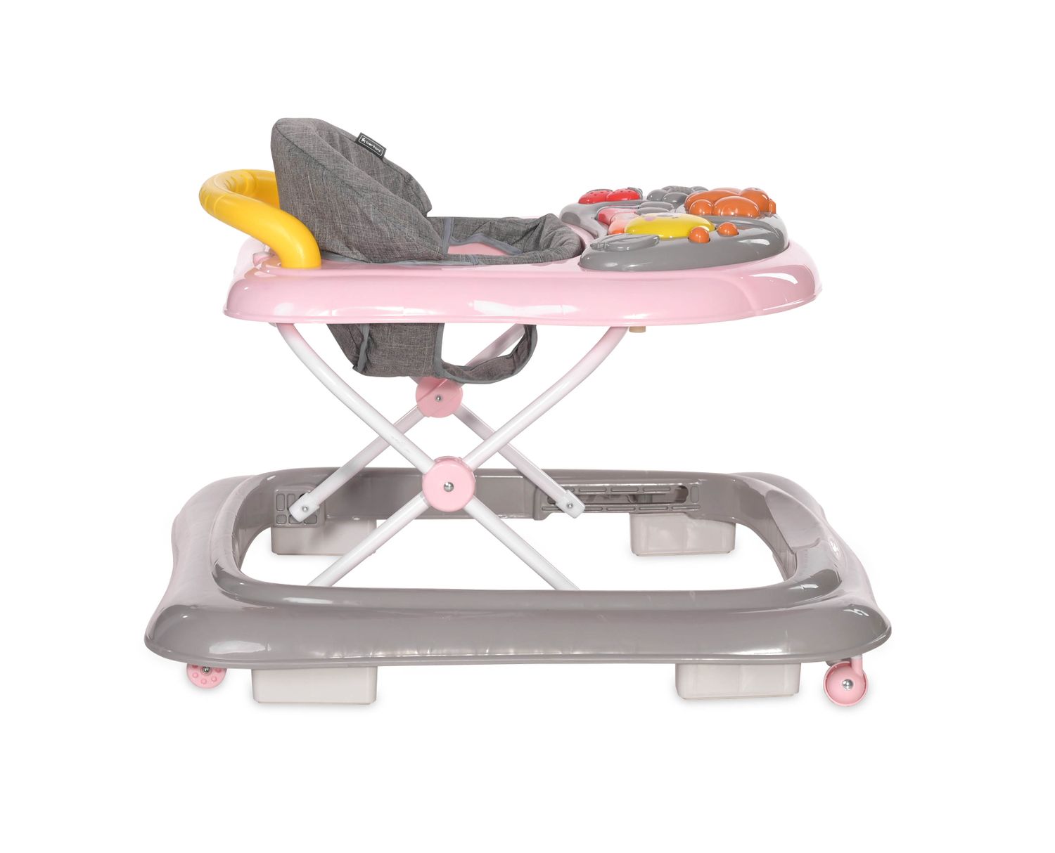 Bertoni Lauflernhilfe My Buggy Spielcenter Musik Treppenstopper höhenverstellbar rosa