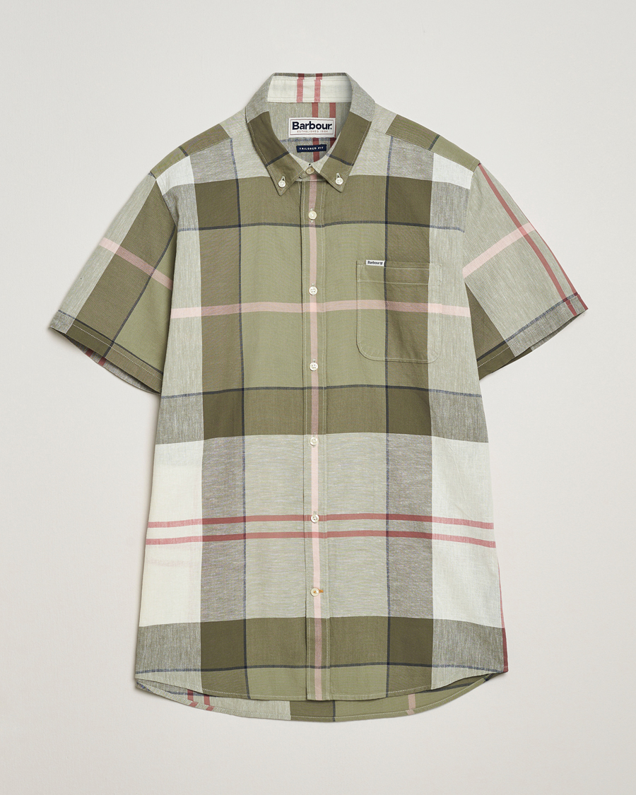 Barbour Lifestyle Douglas Short Sleeve Shirt Glenmore Olive