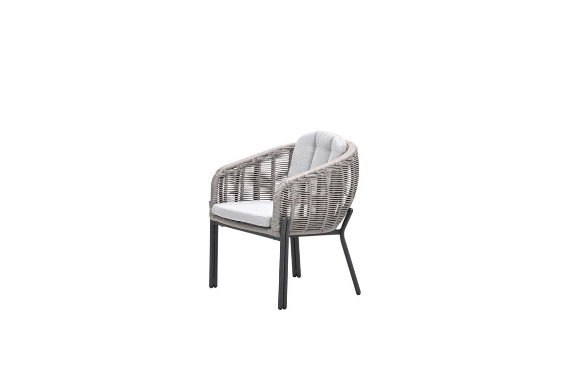 Garden Impressions Zaragosa dining Stoel - carbon black