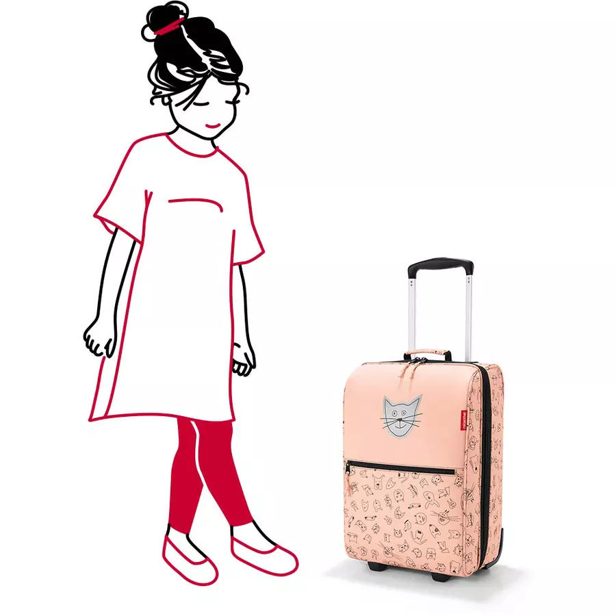 reisenthel® trolley XS kids cats and dogs rose