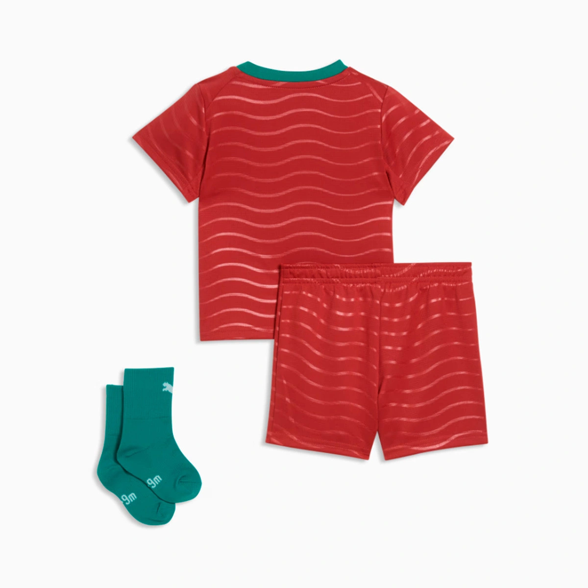 Conjunto Puma Portugal Primeiro Equipamento Mundial 2026 Bebé