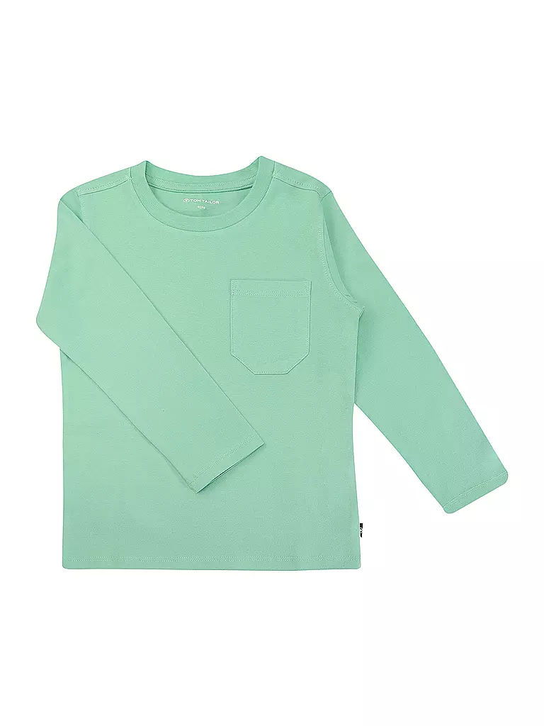 TOM TAILOR Jungen Langarmshirt grün