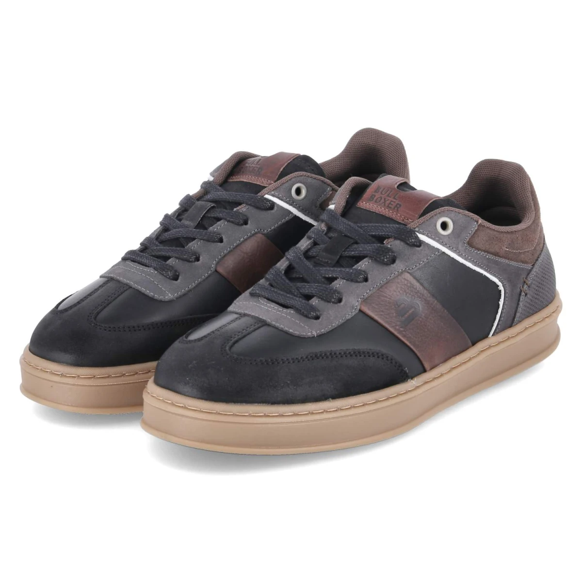 BullboxerLow Sneaker - Black-Brown