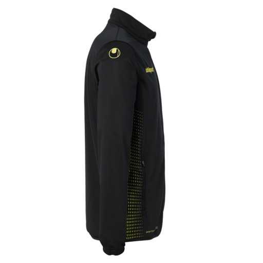 Jaqueta Score Classic Preta/Amarelo Fluorescente Uhlsport